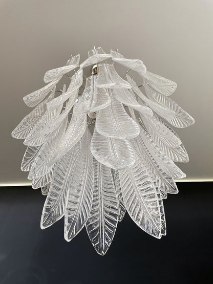 Murano Lysekrone | 41 Klare Felciglass