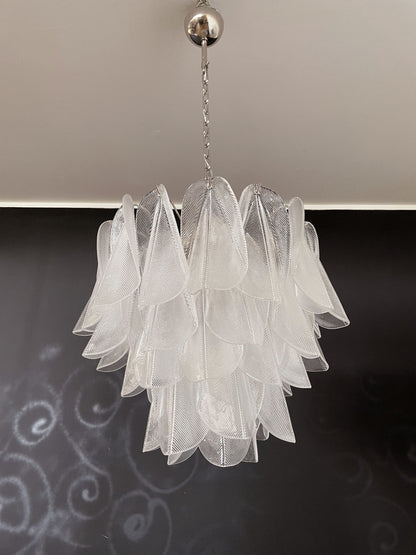 Murano Lysekrone | 41 Klare Rondiniglass