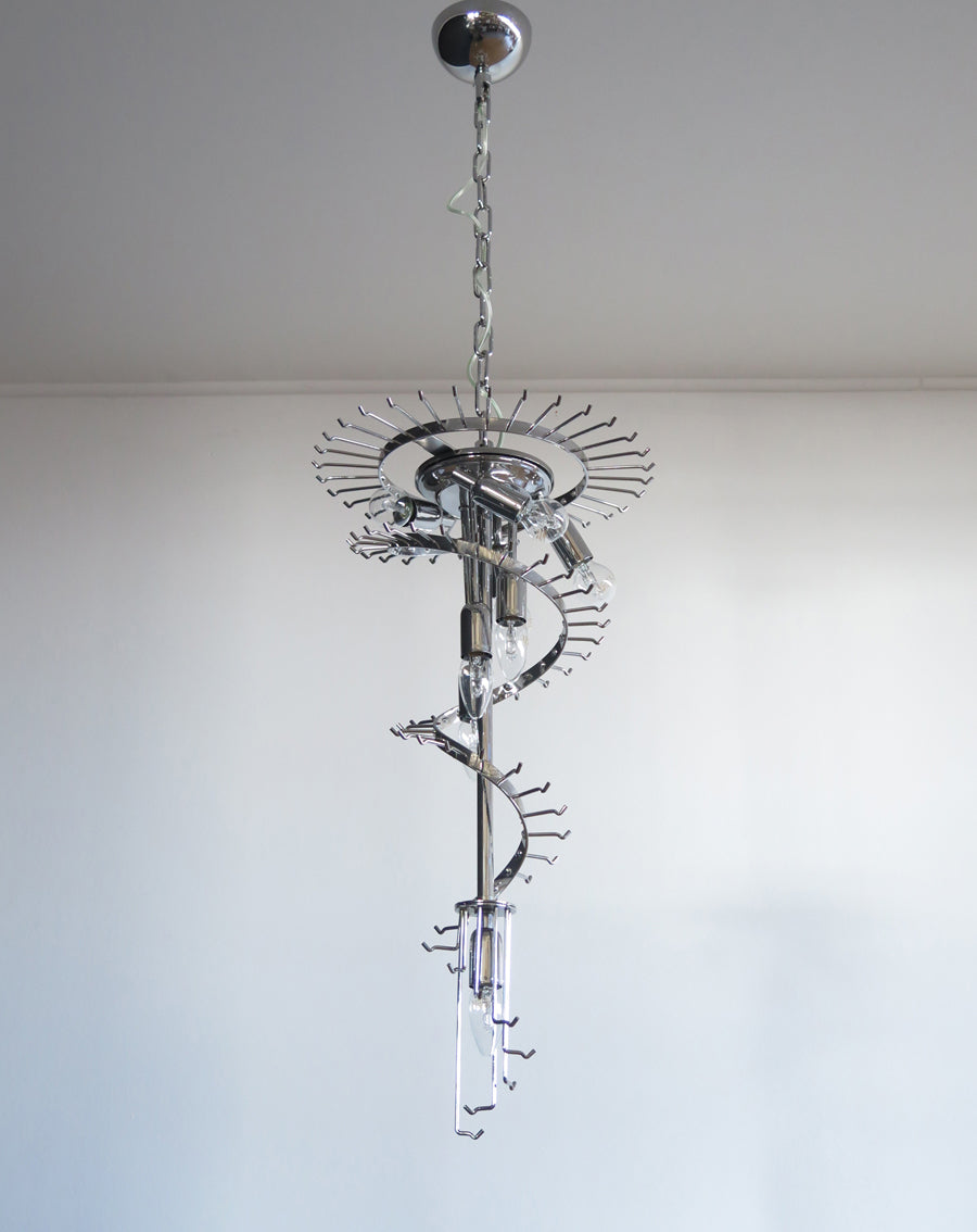 Lampadario Murano – 86 Vetri a Prismi Multicolori – dettaglio 3 – Murano Classics