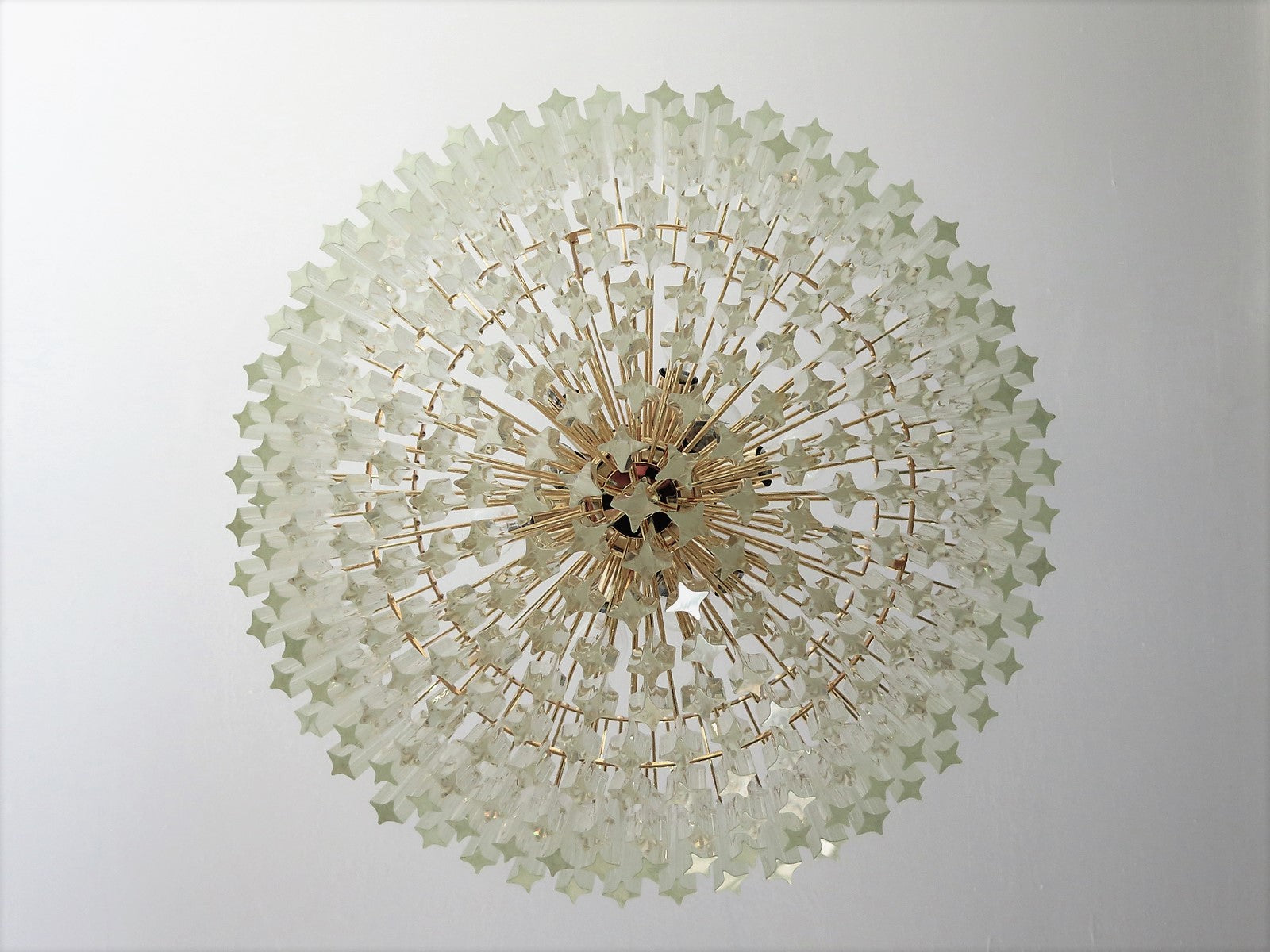 Murano Chandelier – 265 Clear Prism Glass – detail 1 – Murano Classics