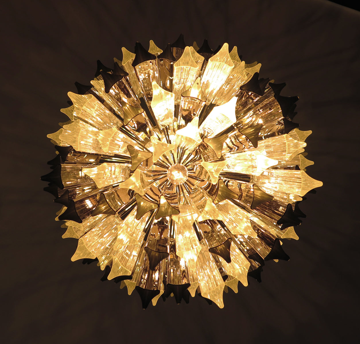 Murano Chandelier | 184 Multicolored Prism Glasses