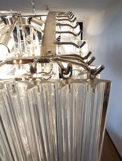 Murano Chandelier | 292 Clear Prism glass