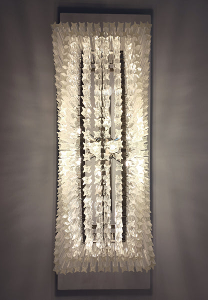 Murano Chandelier | 292 Clear Prism glass