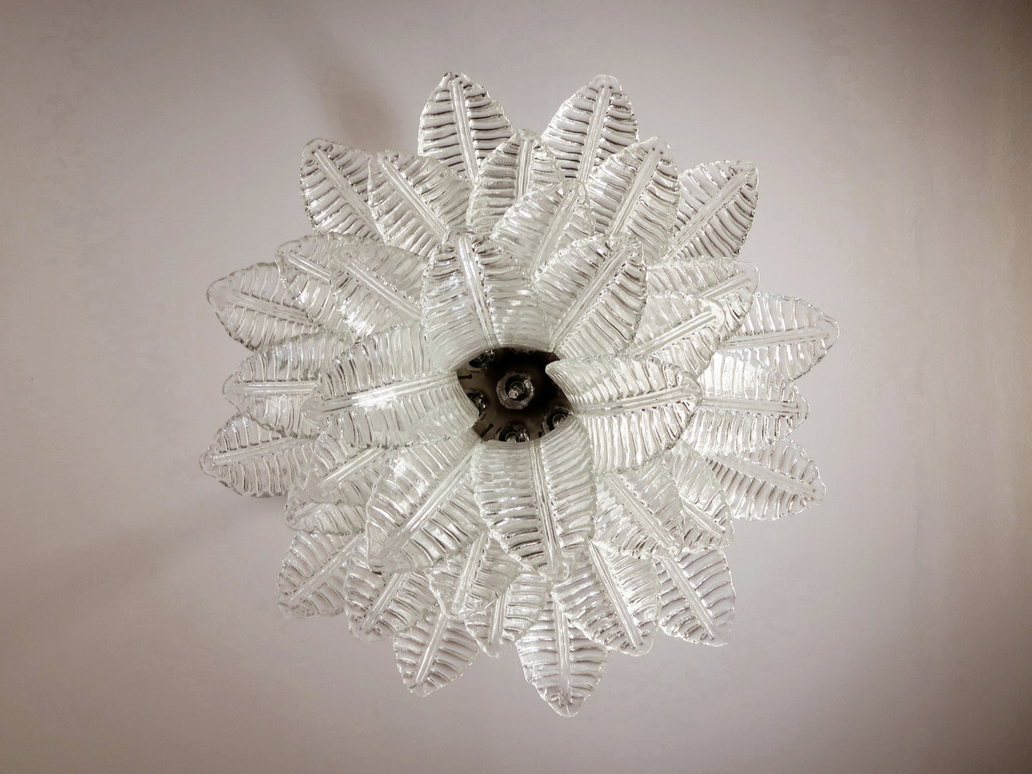 Murano Lysekrone | 36 Klare Felciglass