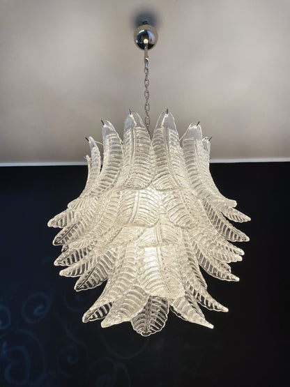 Murano Lysekrone | 41 Klare Felciglass