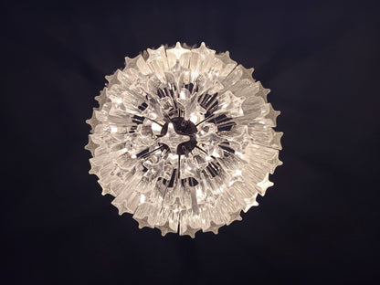 Murano Chandelier | 112 Clear Prism glass