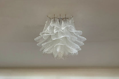 Murano Lysekrone | 32 Klare Felciglass