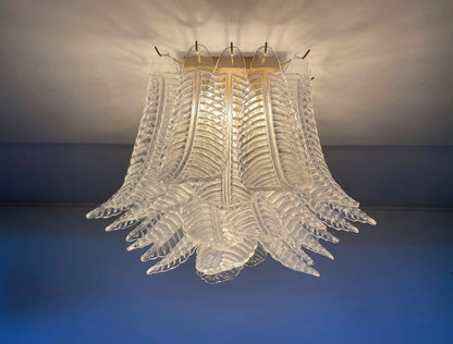 Murano Lysekrone | 32 Klare Felciglass