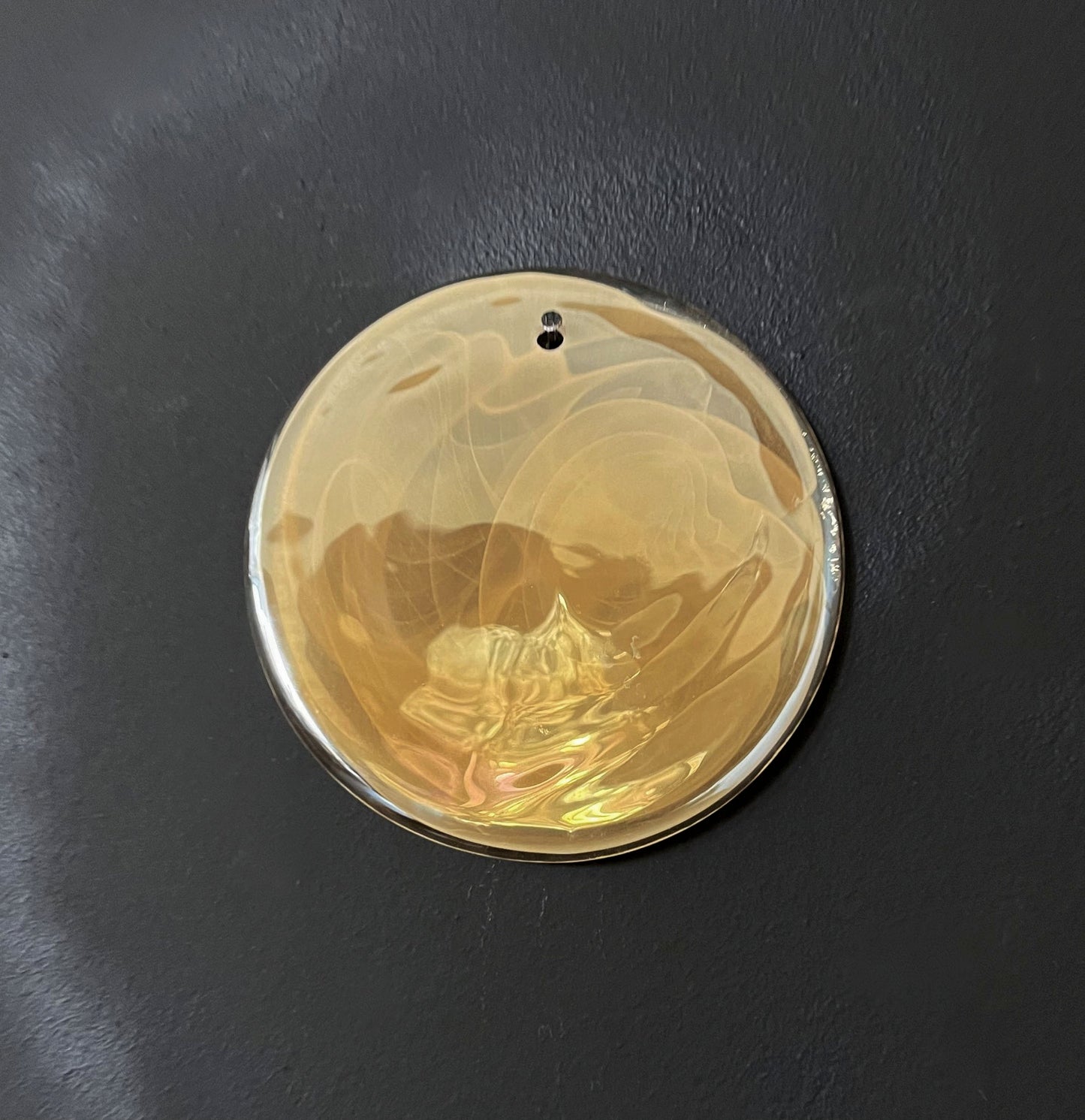 Murano Lysekrone | 57 Gule Glassdisker