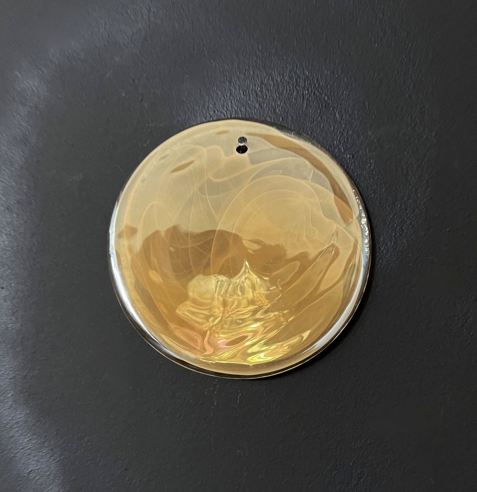 Murano Lysekrone | 57 Gule Glassdisker