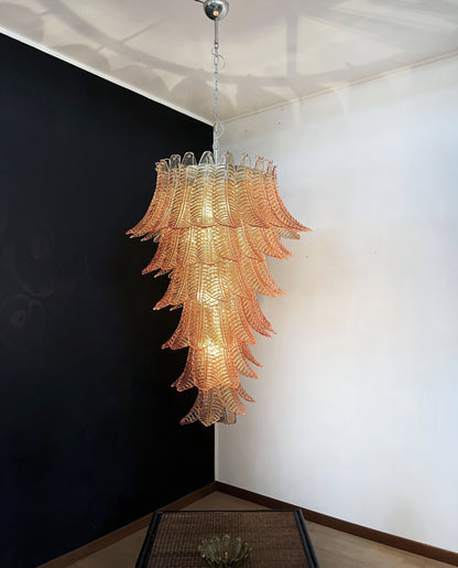 Murano Lysekrone | 83 Gule Felciglass