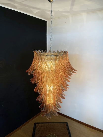 Murano Lysekrone | 83 Gule Felciglass