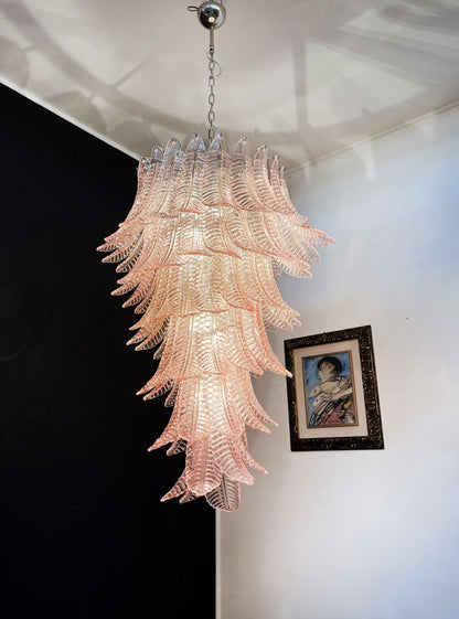 Murano Lysekrone | 83 Rosa Felciglass