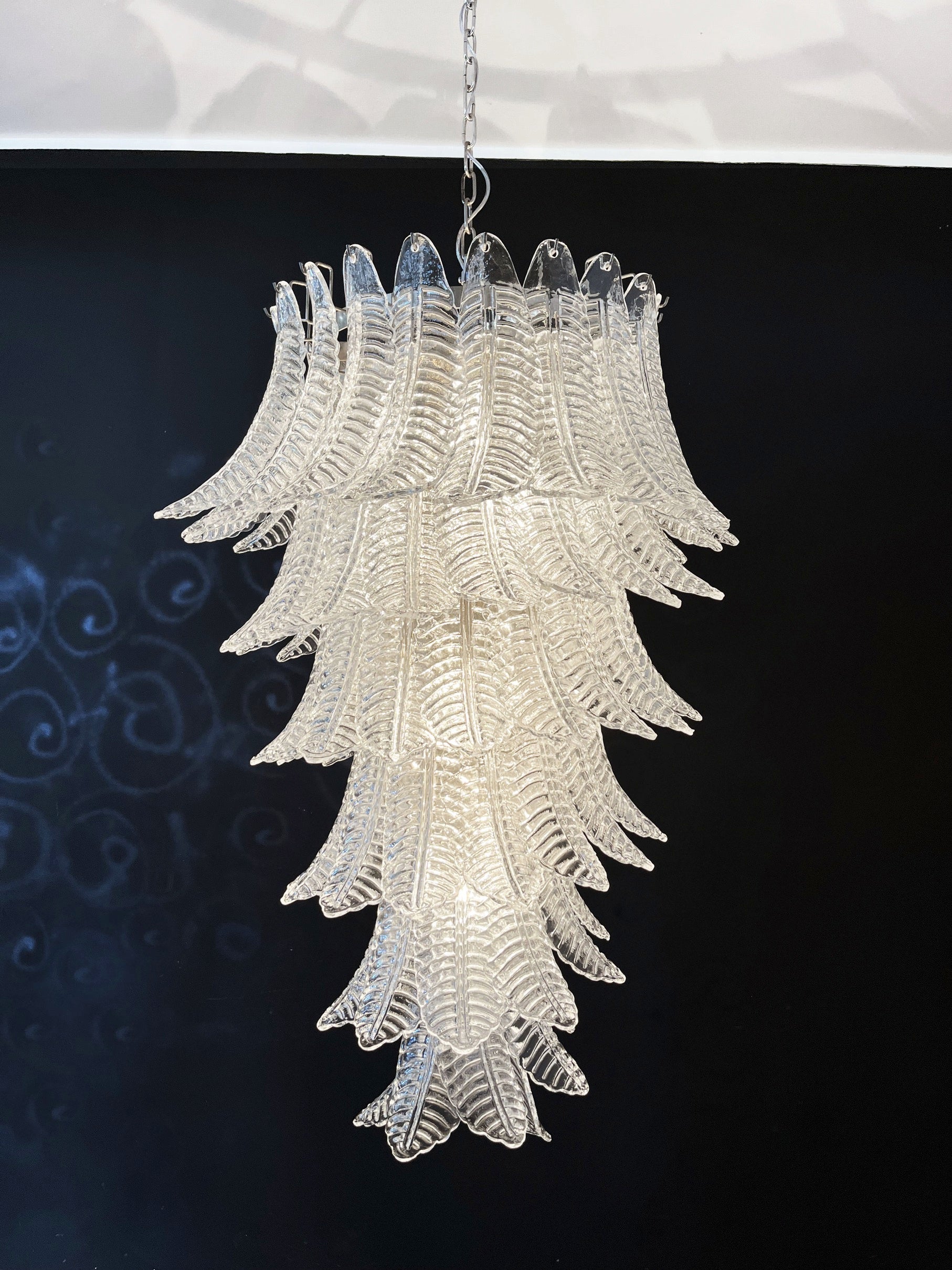 Murano Kroonluchter – 83 Heldere Felciglas Elementen – detail 4 – Murano Classics