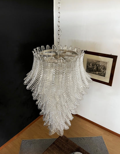 Murano Lysekrone | 83 Klare Felciglass