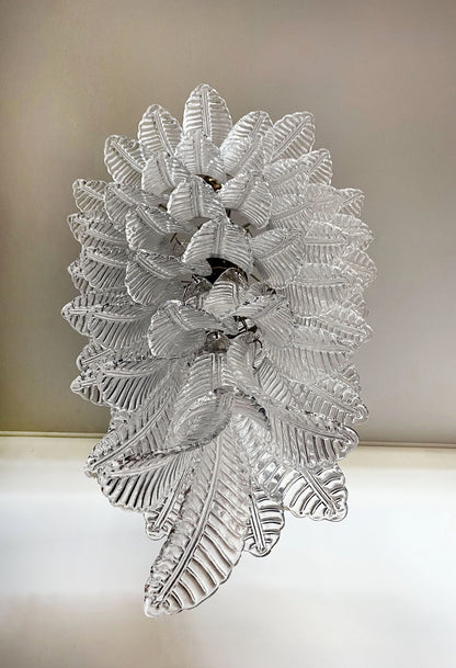 Murano Lysekrone | 83 Klare Felciglass