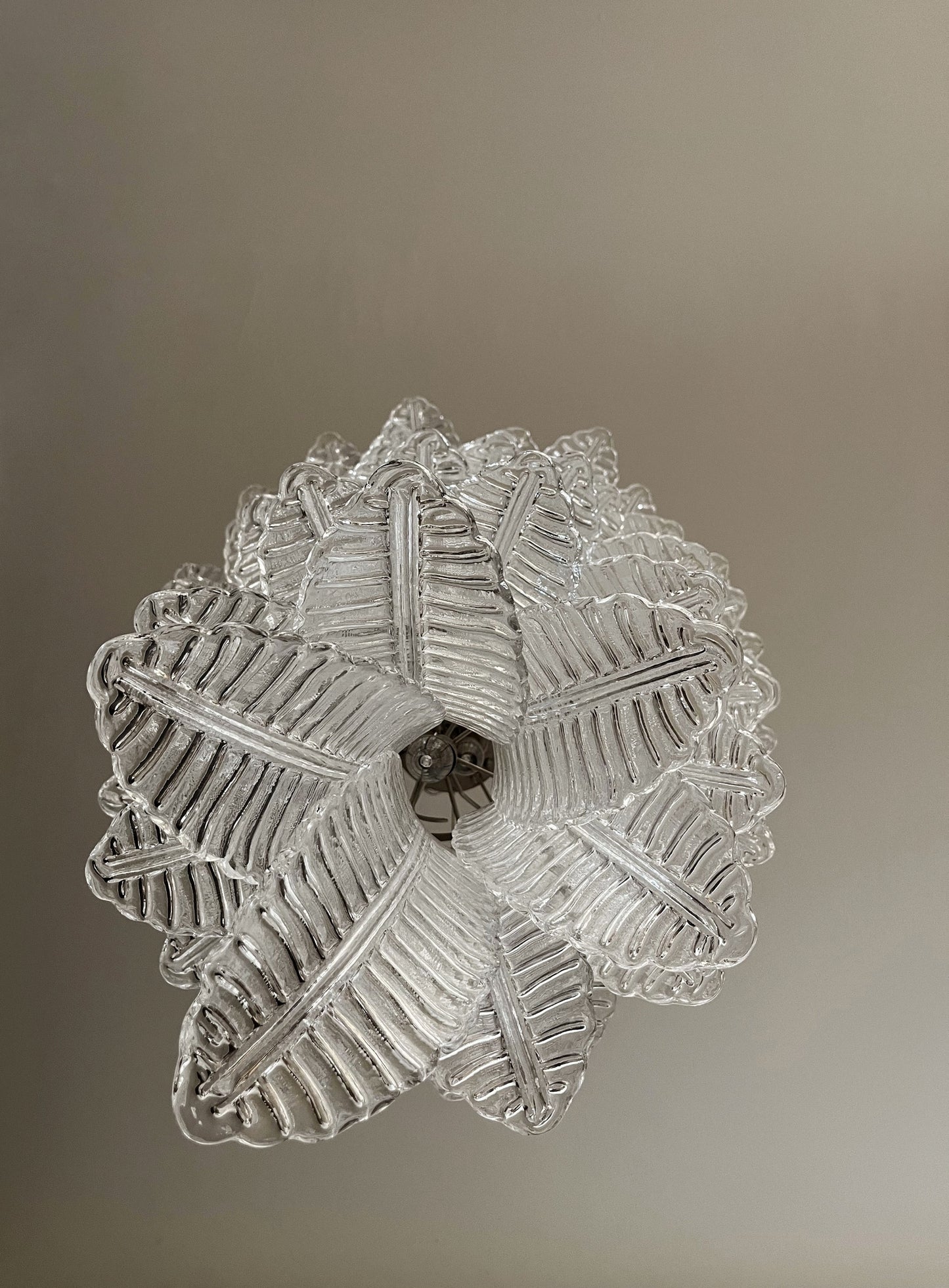 Murano Lysekrone | 83 Klare Felciglass