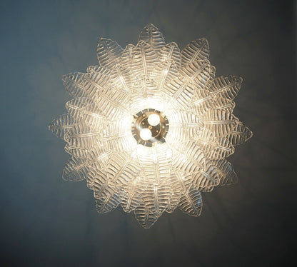 Murano Lysekrone | 48 Klare Felciglass