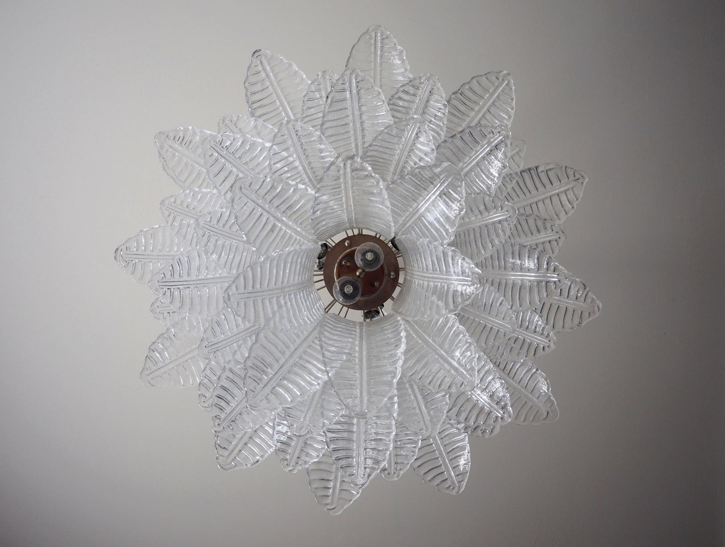 Murano Lysekrone | 48 Klare Felciglass