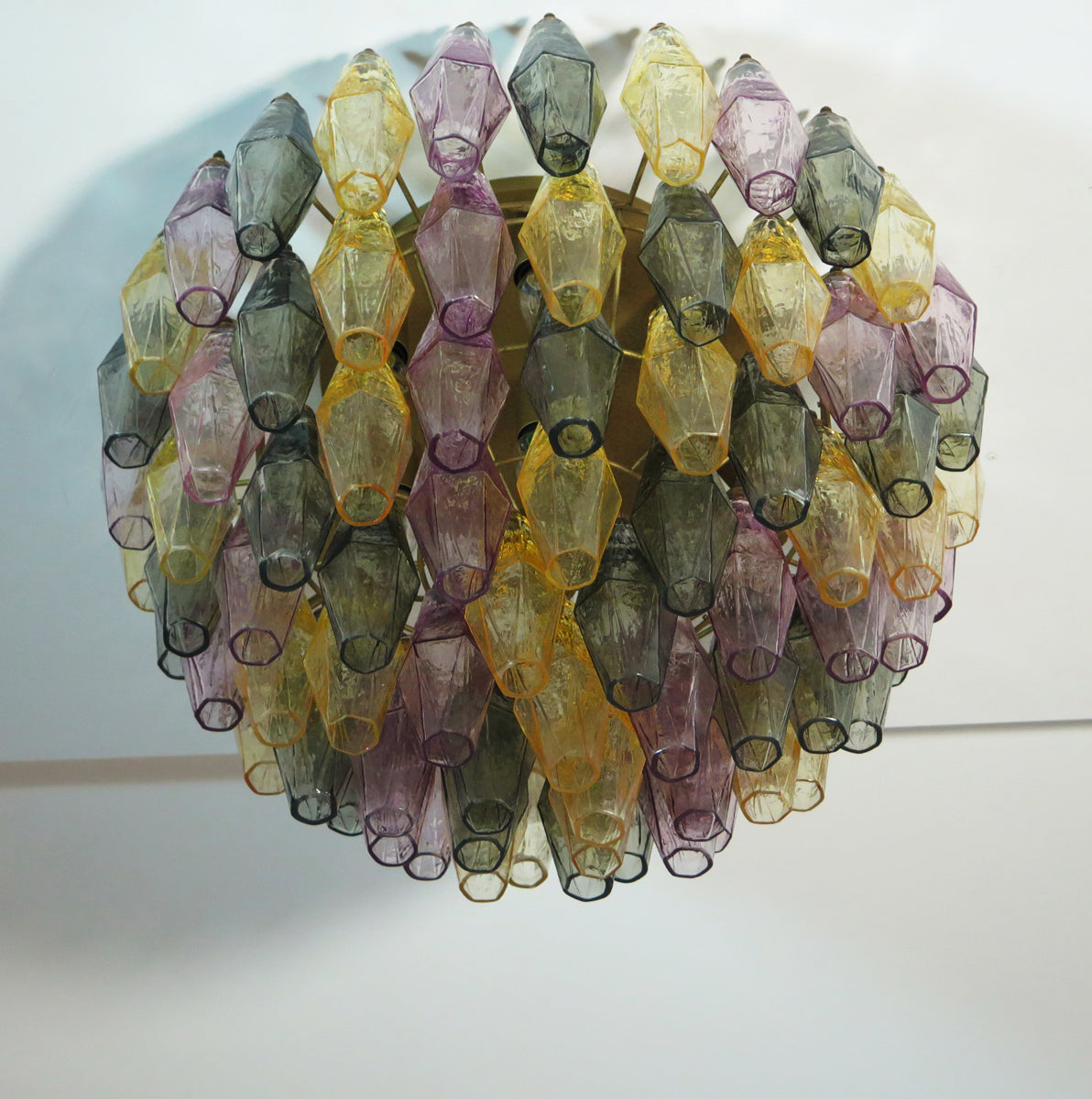 Murano Lysekrone | 84 Multifarge Poliedriglass