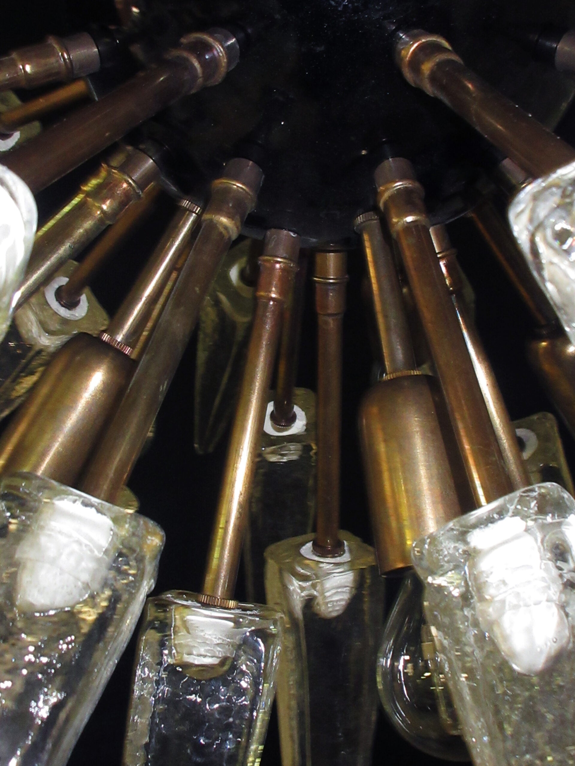 Murano Lysekrone | 51 Klare Sputnik