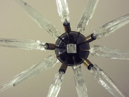 Murano Lysekrone | 51 Klare Sputnik