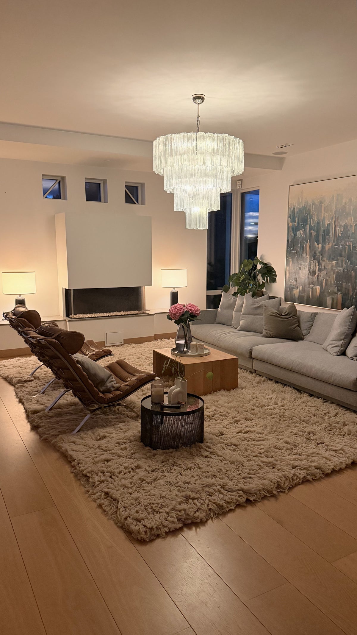 Murano Kroonluchter | 78 Helder Buisglas