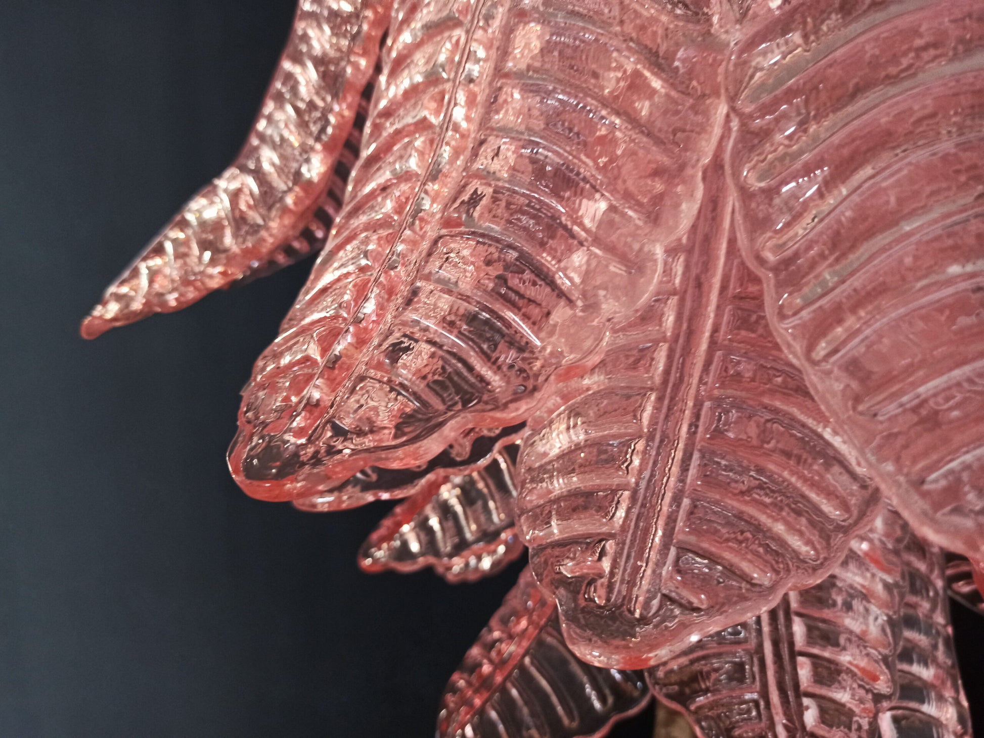 Murano Lysekrone | 36 Rosa Felciglass