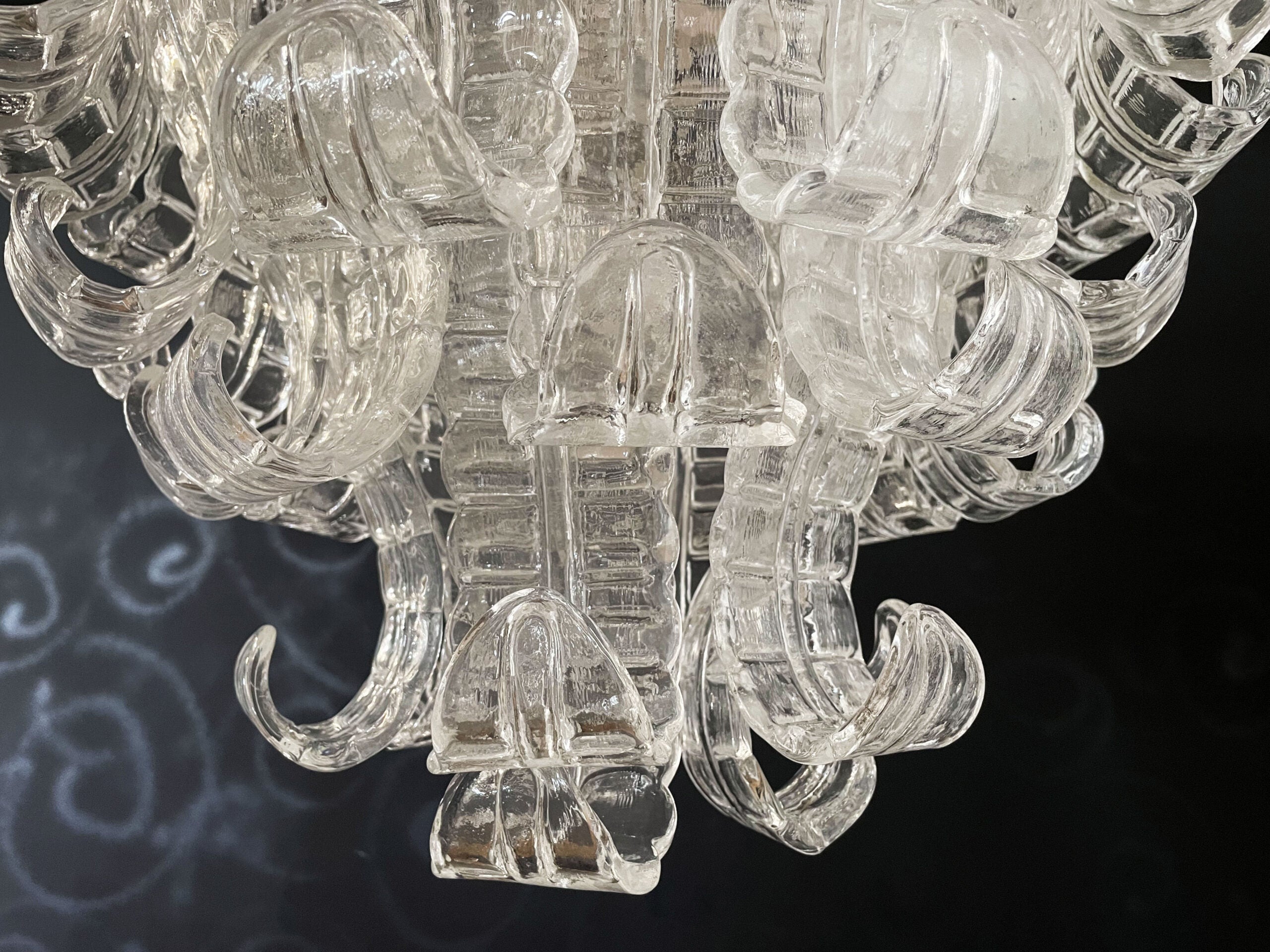 Murano Kroonluchter – 41 Heldere Felciglas – detail 6 – Murano Classics