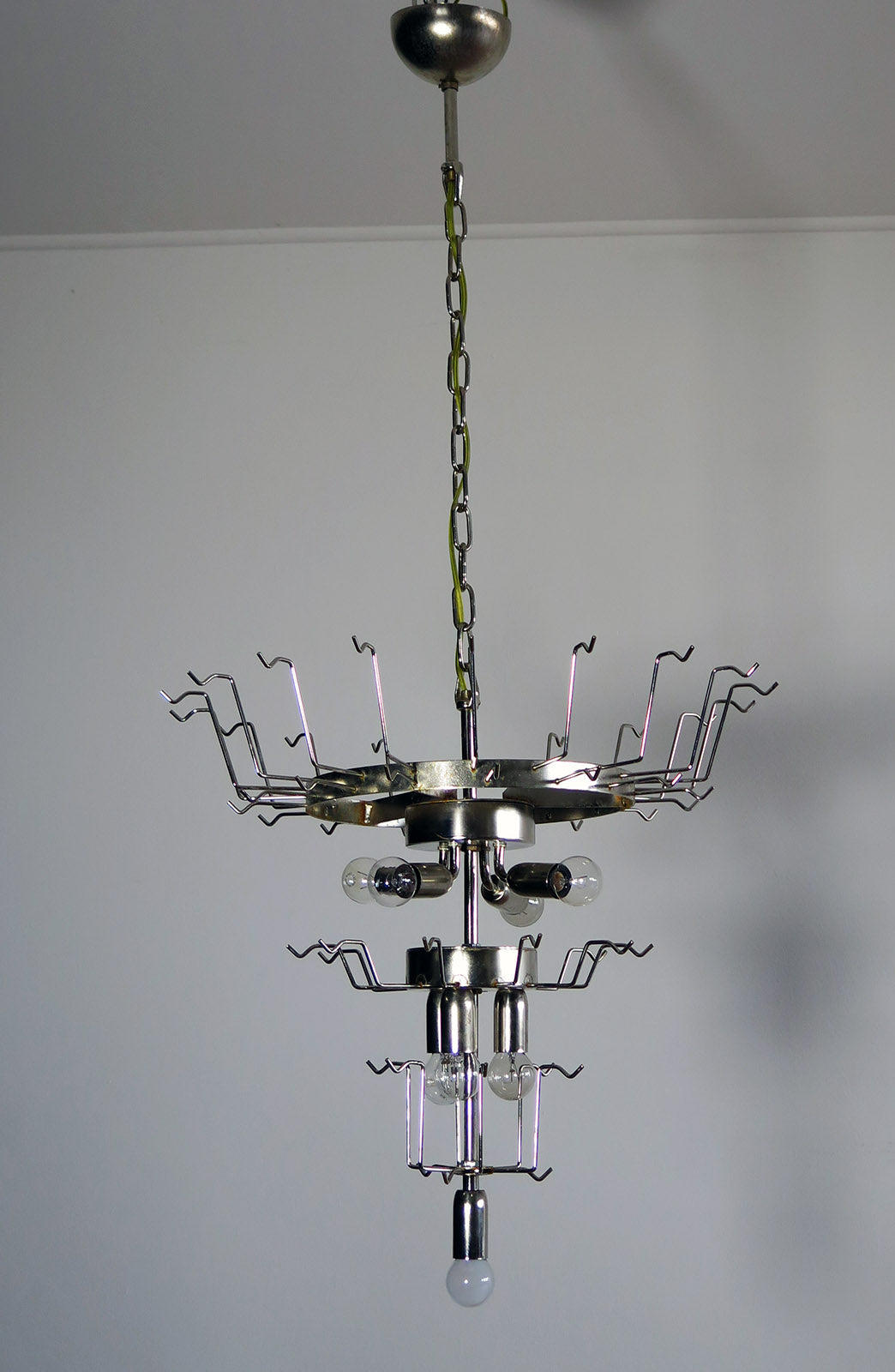 Murano Kroonluchter – 52 Heldere Felciglazen – detail 8 – Murano Classics