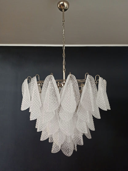 Murano Lysekrone | 57 Klare Rondiniglass