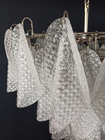 Murano Lysekrone | 57 Klare Rondiniglass