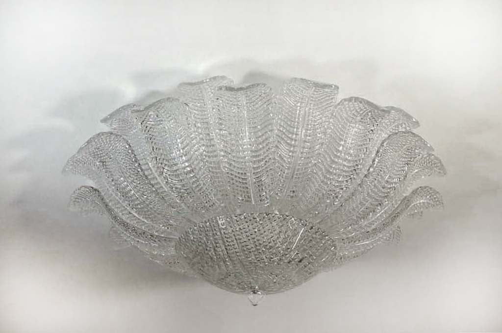 Murano Lysekrone | 25 Klare Barovier